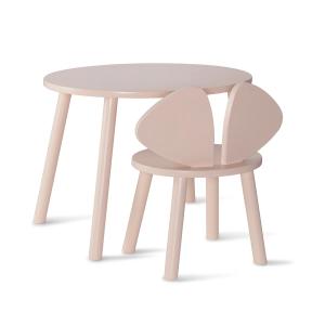 Nofred - Mouse Toddler Set (chaise et table), bouleau laqué…