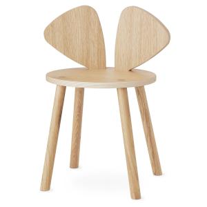 Nofred - Mouse School Chaise, chêne laqué mat