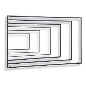 Northern - Séchoir à linge mural Frame, noir spatial mat