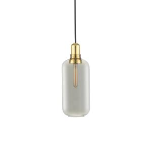 Normann Copenhagen - Amp Suspension large, smoke / laiton