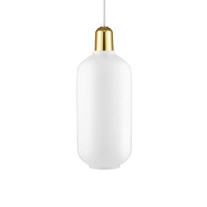 Normann Copenhagen - Amp Suspension large, blanc / laiton