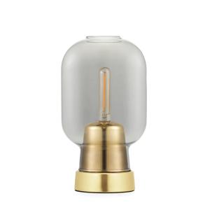 Normann copenhagen - Amp lampe de table, laiton / fumé