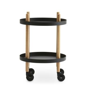 Normann Copenhagen - Chariot côté bloc Ø 45 cm, frêne / noi…