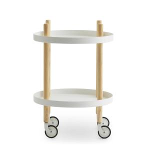 Normann Copenhagen - Chariot à côté des blocs Ø 45 cm, frên…