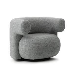 Normann Copenhagen - Burra Lounge Chair, gris (Hallingdal 0…