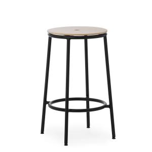 Normann Copenhagen - Circa Tabouret de bar, H 65 cm, chêne…