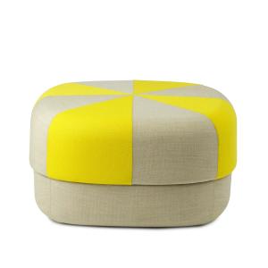 Normann Copenhagen - Circus Pouf grand duo, jaune
