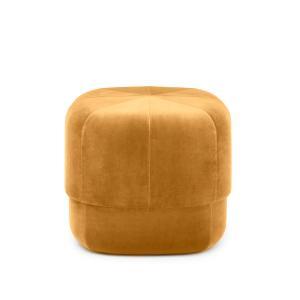Normann Copenhagen - Circus Pouf petit, velours jaune