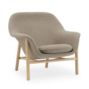Normann Copenhagen - Drape Lounge Chair, low, chêne / Main…