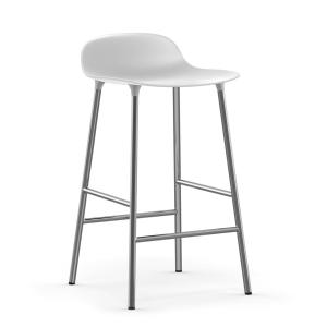 Normann copenhagen - Tabouret de bar form h 65 cm, chromé /…