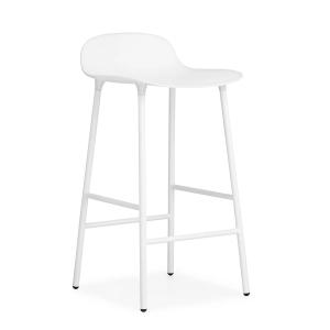 Normann copenhagen - Tabouret de bar Form h 65 cm, blanc