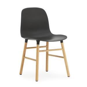 Normann Copenhagen - Chaise Form, piètement chêne / noir