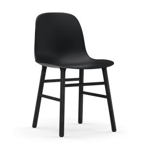 Normann Copenhagen - Chaise Form, piètement chêne noir / no…