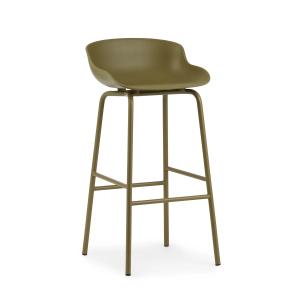 Normann Copenhagen - Hyg Tabouret de bar, H 75 cm, olive