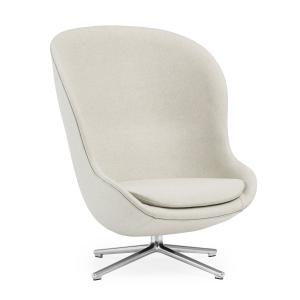 Normann Copenhagen - Hyg Lounge Chair Swivel High, aluminiu…