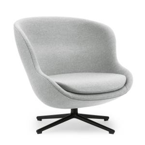 Normann Copenhagen - Hyg Fauteuil lounge avec piètement piv…