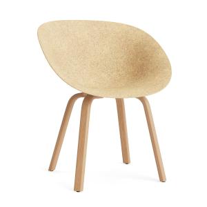 Normann Copenhagen - Mat chaise avec accoudoirs, hemp