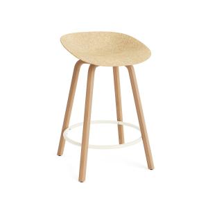 Normann Copenhagen - Mat tabouret de bar 65 cm, hemp / cream