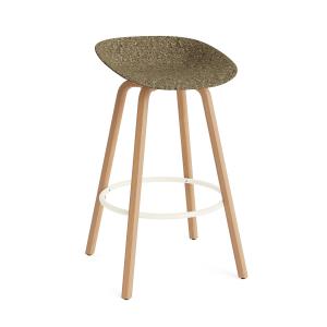 Normann Copenhagen - Mat tabouret de bar 75 cm, seaweed / c…