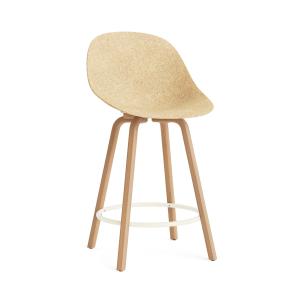 Normann Copenhagen - Mat chaise de bar 65 cm, hemp / cream