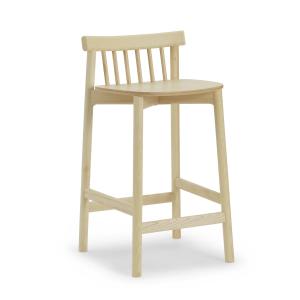 Normann Copenhagen - Pind Chaise de bar, 65 cm, frêne natur…