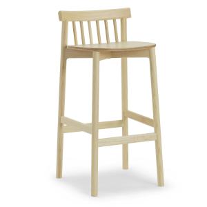 Normann Copenhagen - Pind Chaise de bar, 75 cm, frêne natur…