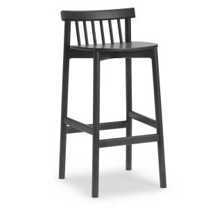 Normann Copenhagen - Pind Chaise de bar, 75 cm, frêne teint…