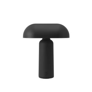 Normann Copenhagen - Porta LED Lampe de table à accu, noir
