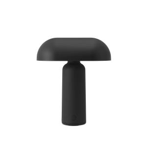 Normann Copenhagen - Porta LED Lampe de table à accu, noir