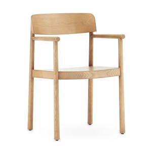 Normann Copenhagen - Timb Fauteuil, nature cendrée