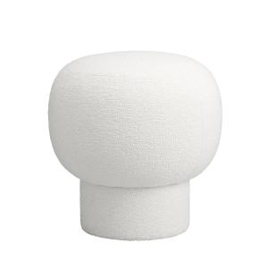 NORR11 - Liége Pouf, H 45,5 cm, blanc (Barnum Col 1)