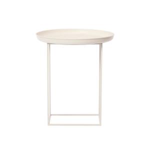 NORR11 - Duke Table d'appoint, Ø 45 x H 52 cm, antique whit…