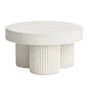 NORR11 - Gear Table, H 37 x Ø 70 cm, craie