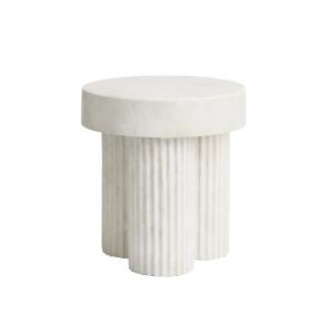 NORR11 - Gear Table, H 48 x Ø 45 cm, craie