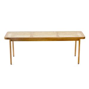 NORR11 - Le Roi Banc avec cannage, chêne naturel
