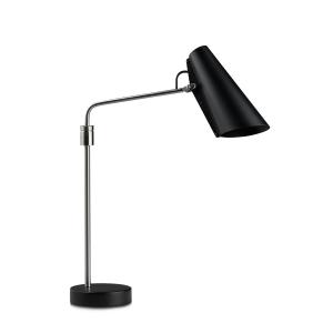 Northern - Birdy Swing Lampe de table, noir / acier inoxyda…