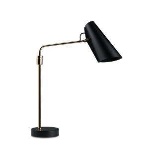 Northern - Birdy Swing Lampe de table, noir / laiton