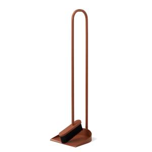 Northern - Pelle à poussière et balai en roseau, inox