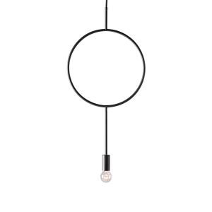 Northern - Luminaire circle suspendu, gris foncé mat