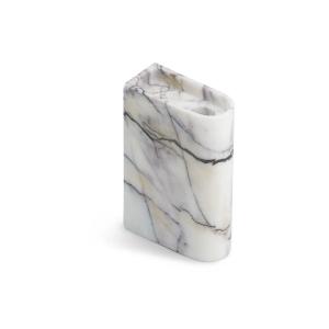 Northern - Monolith Bougeoir moyen, marbre blanc