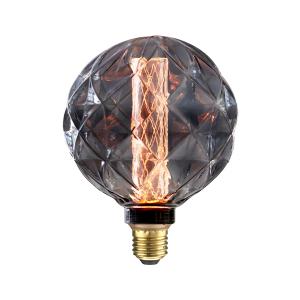 NUD Collection - Lampe LED Romb, E27 / 3,5 W, smoke