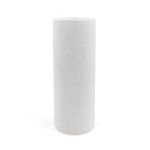 Nuuck - Lige Vase en céramique Ø 8,5 x H 23 cm, speckled wh…