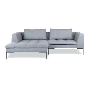 Nuuck - Rikke Canapé, Chaise L, 246 x 170 cm, gris clair (E…