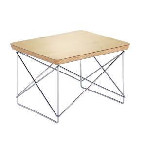 Vitra - Eames Occasional Table LTR, feuille d'or / chrome