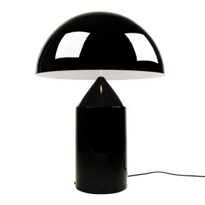 Oluce - Atollo lampe de table 233, noir RAL 9005 / intérieu…