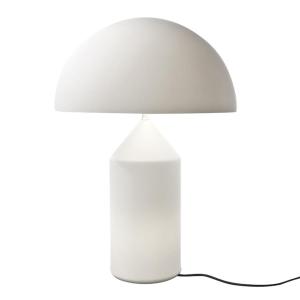 Oluce - Atollo lampe de table 233, blanc RAL 9003