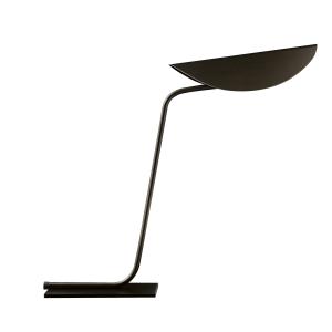 Oluce - Lampe de table à panache, bronze