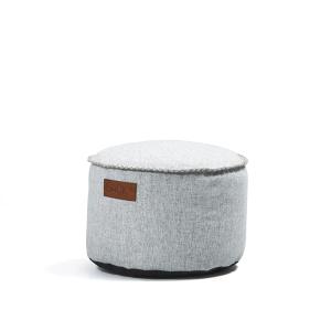 SACK it - RETRO it Cobana Drum Outdoor Pouf, blanc