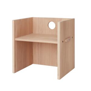 OYOY - Chaise haute Arca, chêne naturel