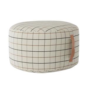 Oyoy - Pouf à grille ø 65 cm, beige